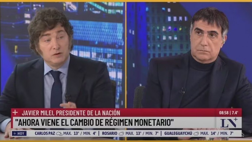 Para Milei, 